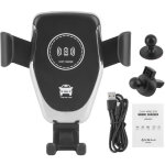 Jeffergarden support de charge rapide sans fil pour voiture, support de montage sur grille d'a�ration, ...