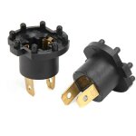 Jeffergarden support de douille d'ampoule de feu arri�re automatique, 2 pi�ces, remplacement en plastique ...