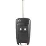 Jeffergarden t�l�commande pliable � 2 boutons pour voiture opel vauxhall astra (homme)