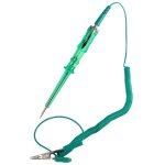 Jeffergarden testeur de circuit automobile, stylo de test de tension d'ampoule vert, dc 6 v, 12 v, 24 ...