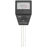 Jeffergarden testeur de fertilit du sol ph - mtre de sol 2 en 1 avec 3 sondes pour la maison, le jardin, ...