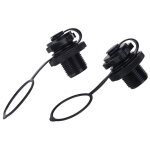 Jeffergarden valve d'air  vis de rechange 2 pices pour bateau de piscine gonflable en caoutchouc