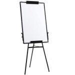 Jeobest - tableau blanc chevalet de conf�rence magn�tique avec tr�pied 60�90cm