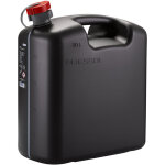 Jerrycan universel en polythylne noir graduation 20l pressol 21 147 noir