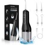 Jet dentaire hydropulseur, hydropulseur dentaire avec 4 modes et 4 buses, hydropulseurs et irrigateurs, ...