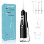 Jet dentaire hydropulseur portable - 4 modes - r�servoir 310ml - ipx7 �tanche - rechargeable voyage - ...