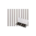 Jeu de 10 lames de raboteuse lectrique, 82x5, 5x1, 1 mm, pour raboteuses makita, black & decker, bosch, ...