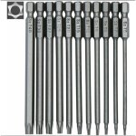 Jeu de 11 embouts longs torx pour tournevis et visseuse �lectrique - embouts magn�tiques - tige hexagonale ...