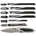 Jeu de 11 lames de scie � manche en t + couteau pliant - l / wf2377000