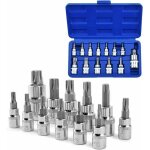 Jeu de 13 douilles torx jeu de douilles � �crou torx t8 - t70 s2 outil de douille � �crou torx en acier, ...