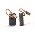 Jeu de 2 charbons bosch ? balai charbon pour meuleuse ? mat�riau pvc ? contact optimal pour rendement ...
