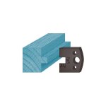 Jeu de 2 contre - fers profils acier ht. 38 x 4 mm languette 10 mm - paisseur 4 mm - entraxe 24 mm ...
