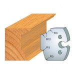 Jeux de deux fers profil hauteur 50mm 855. 217