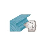 Jeu de 2 fers profilés acier sp ht. 40 x 4 mm pour porte - outils toupie - Épaisseur 4 mm, entraxe 24 ... Jeu de 2 fers profilés acier sp ht. 40 x 4 mm pour porte - outils toupie - Épaisseur 4 mm, entraxe 24 ...