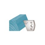Jeu de 2 fers profilés ht. 40 x 4 mm chanfrein 22° m01 pour porte - outils de toupie - acier sp - entraxe ... Jeu de 2 fers profilés ht. 40 x 4 mm chanfrein 22° m01 pour porte - outils de toupie - acier sp - entraxe ...