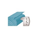 Jeu de 2 fers profilés ht. 40 x 4 mm quart de rond et congé m05 pour porte - outils de toupie - Épaisseur ... Jeu de 2 fers profilés ht. 40 x 4 mm quart de rond et congé m05 pour porte - outils de toupie - Épaisseur ...
