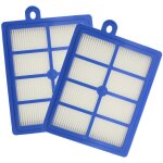Jeu de 2 filtres hepa de remplacement compatibles avec les aspirateurs electrolux philips
