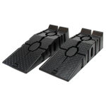 Wiltec - jeu de 2 rampe d'acc�s de bordure ? 905 x 330 x 220 mm ? en plastique ? pour charges lourdes ...