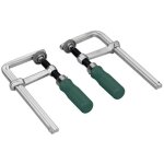 Jeu de 2 serre - joints 120mm ? capacit� de serrage pour rails de guidage ? fixation stable et s�curis�e ...