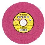 Jeu de 3 disques couleur rubis � grain grossier pour aff�teuse de cha�ne de tron�onneuse r315574