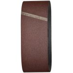 Lot de 3 bandes abrasives pour bois et m�tal, pour ponceuse � bandes - dimensions 76 x 457 mm - grain ...