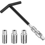 Jeu de 4 cl�s � bougie d'allumage, cl� � bougie d'allumage, 3 cl�s � bougie 16 mm / 18 mm / 21 mm, cl� ...