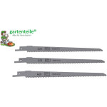 Jeu de 4 lames de scie (4 pi�ces) pour le sciage du bois, pour scie � ruban � batterie aas 1080