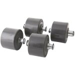 Clas - jeu de 4 roues fixes ø50x36mm pour cric rouleur oh 6020 - sa 6020 equipements Clas - jeu de 4 roues fixes ø50x36mm pour cric rouleur oh 6020 - sa 6020 equipements