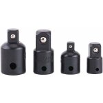 Jeu de 4pcs adaptateurs augmentateurs et r�ducteurs 1 / 2, 3 / 8, 1 / 4 pour douilles aux clefs