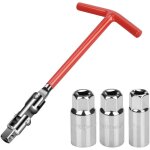 Jeu de 4pcs cl�s � bougie d'allumage / cl� � bougie, cl� � douille � poign�e en t 16 mm / 18 mm / 21 ...