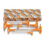 Beta - jeu de 5 cl�s m�les 6 pans � poign�e en t - 000960946