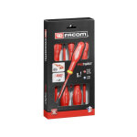 Jeu de 5 tournevis isolés - facom - at5ve. pb - 1000v Jeu de 5 tournevis isolés - facom - at5ve. pb - 1000v