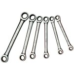 Sam outillage - jeu de 6 cl�s polygonales a cliquet 8 a 19 mm