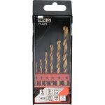 Jeu de 6 forets hss - tin 2 - 8 mm yt - 44673 yato