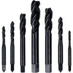 Jeu de 7 tarauds à filetage hélicoïdal hss tarauds à vis cannelés spirale métrique tarauds assortiment ... Jeu de 7 tarauds à filetage hélicoïdal hss tarauds à vis cannelés spirale métrique tarauds assortiment ...