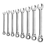 Jeu de 8 clés mixtes à serrage rapide et à cliquet makita b - 65523 Jeu de 8 clés mixtes à serrage rapide et à cliquet makita b - 65523