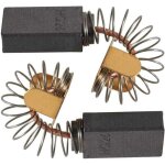Jeu de balais de charbon de rechange (2 pi�ces) pour bosch 1619x08020, 1619x07410, 1619x01351, 2610320391 ...