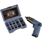 Ingersoll rand - jeu de clés à cliquet pneumatiques 2101ka, 1 / 4 pouce + jeu de douilles Ingersoll rand - jeu de clés à cliquet pneumatiques 2101ka, 1 / 4 pouce + jeu de douilles
