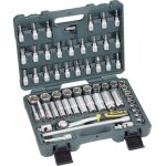 Jeu de cl�s � douille br�der mannesmann m 2045 - sl m�trique 3 / 8  (10 mm) 61 pi�ces c97516