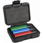 Jeu de cl�s � douilles � chocs profi + extra longues 1 / 2', ouv. 17 / 19 / 21 mm, carr� creux 1 / 2'', ...