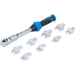 Jeu de cls dynamomtriques pour outils enfichables de 9 x 12 mm 6 - 30 nm 10 pices