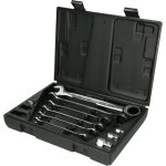 Kstools ? jeu de cl�s mixtes � cliquet 10 pcs ? 72 dents ? angle de retour 5� ? acier chrome - vanadium ...