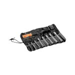 Jeu de clés à pipe droites doubles, dimensions métriques - 8 pcs / pochette - bahco Jeu de clés à pipe droites doubles, dimensions métriques - 8 pcs / pochette - bahco