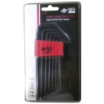 Cl� torx longue jeu 7 pcs - t10 - t40