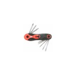 Jeu de cls torx stein, couteau cr - v avec trou, 8 pices