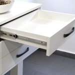 Jeu de coulisses � billes pour tiroirs � sortie totale, fermeture amortie, hauteur 45mm, longueur 600mm, ...