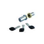 Picard ? cylindre de serrure adaptable 30 / 30mm ? finition chrom�e ? protection anti - per�age ? 3 cl�s ...