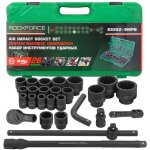 Jeu de douilles � chocs 12 pans 17 - 65 mm en coffret