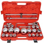 Jeu de douilles � chocs 26 pi�ces 3 / 4  et 1  21 - 65 mm 12 pans m58251