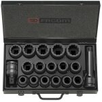 Jeu de douilles � choc bi - hexagone, 19 42mm carr� 3 / 4' ( prix pour 1 )